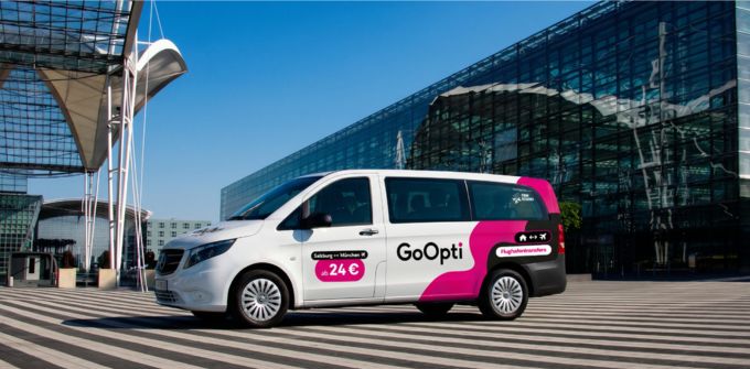 GoOpti Flughafentransfer: Salzburg - Flughafen München